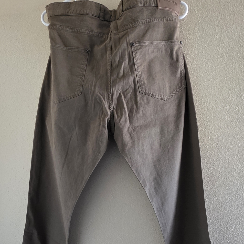 Guess by Marciano Charcoal Khakis